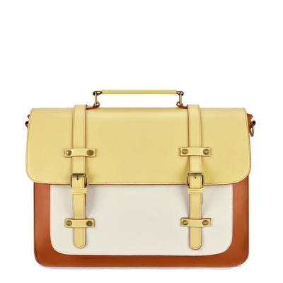 Zainetto Satchel Bicolore Chic - Stil og Alsidighed