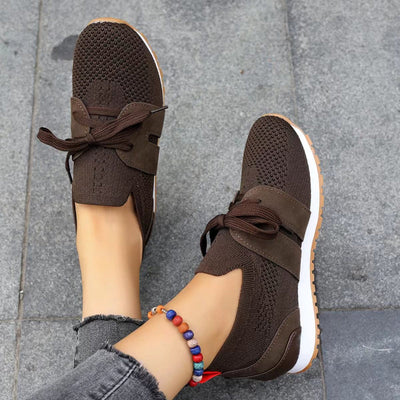 Sandra | Stilfulde og Komfortable Strikkede Sneakers