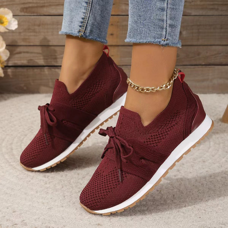 Sandra | Stilfulde og Komfortable Strikkede Sneakers