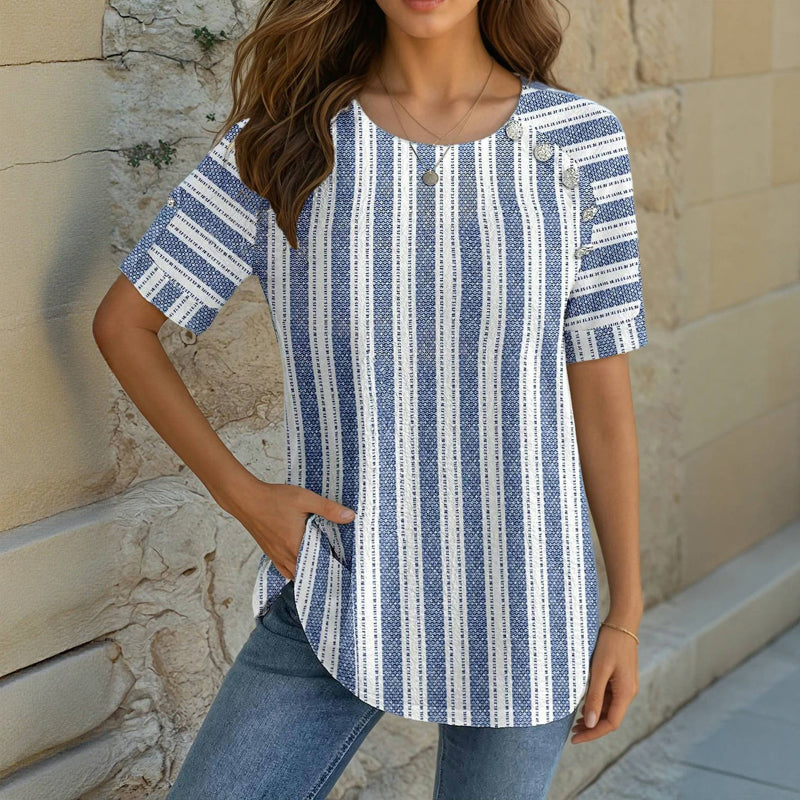 Sophia™ Stribet fritidstop