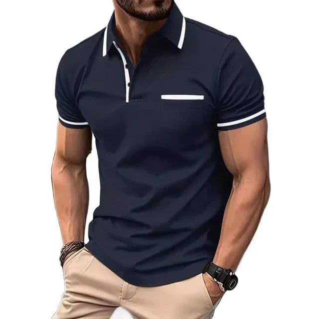 Casual Letvægts poloshirt - Parsido