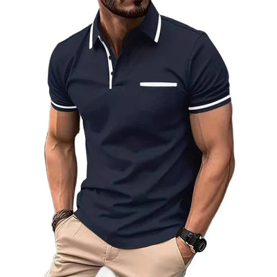 Casual Letvægts poloshirt - Parsido