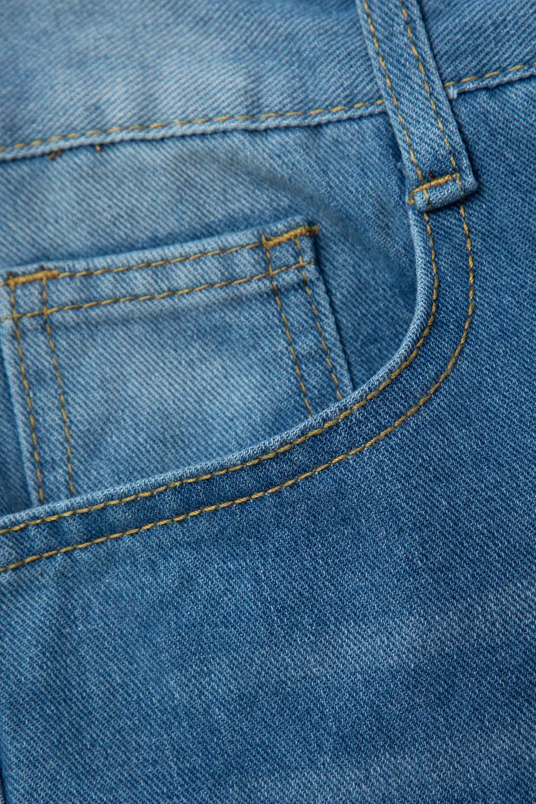 Irmela | Denim Jeans Retro High-Waisted Bukser Dame