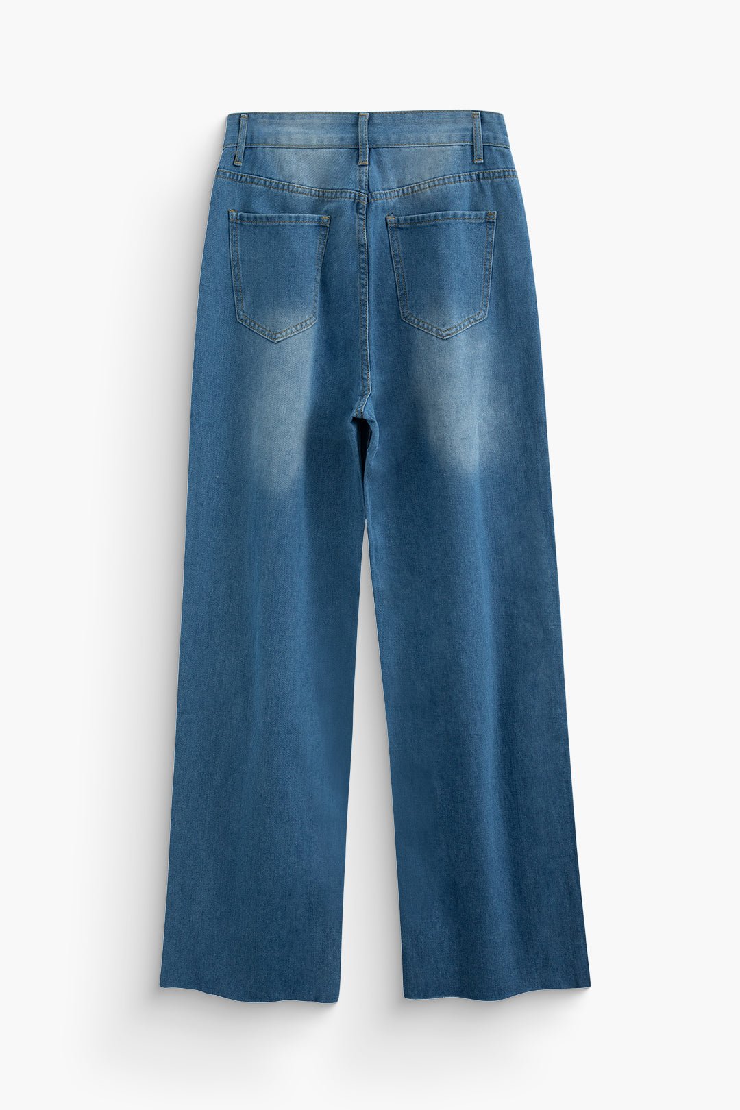 Irmela | Denim Jeans Retro High-Waisted Bukser Dame