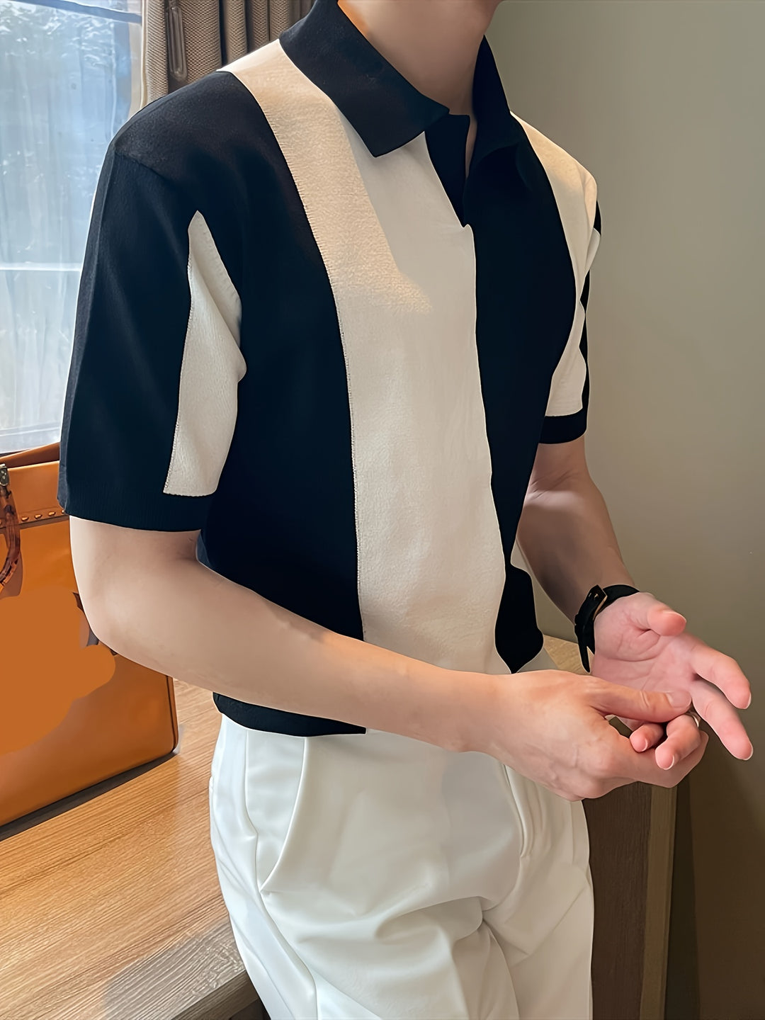 Forrest | Elegant åndbar polo til mænd – slim fit polo i bomuld