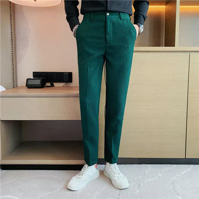 Helge | Stilfulde Slim-Fit Sorte Bukser