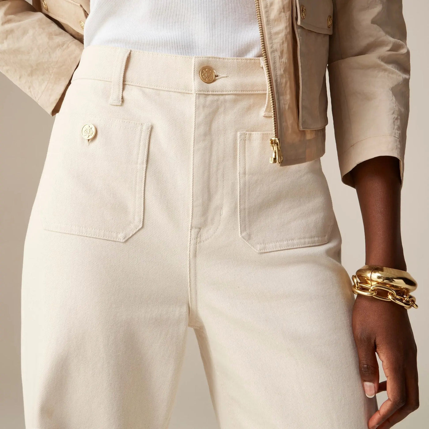 Mia | Behagelige Jeans med Løse Ben