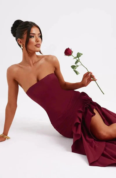 Lina | Gallakjole Maxi Kjole Dress Brudekjole