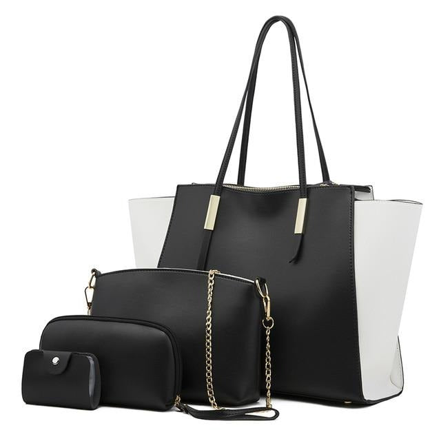 Set Borse 4 Dele Eva Luxe
