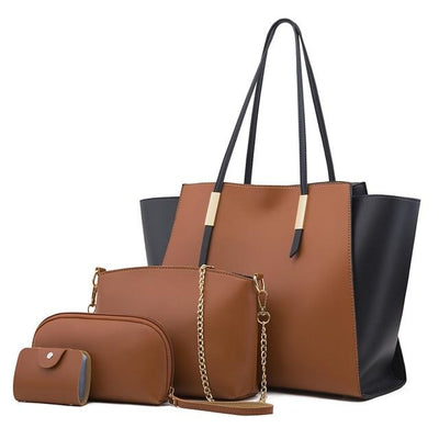 Set Borse 4 Dele Eva Luxe