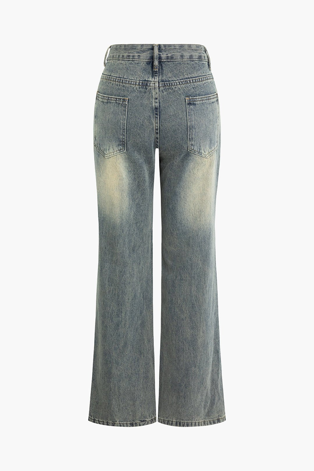 Louisa | Denim Jeans Vintage High-Waisted Bukser Dame