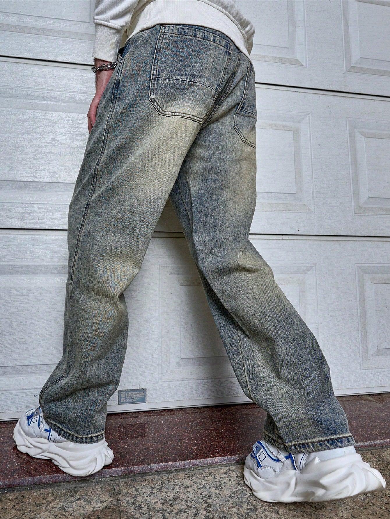 Fredrick | Relaxed-Fit Ret Herre Denim Jeans Mænd Bukser