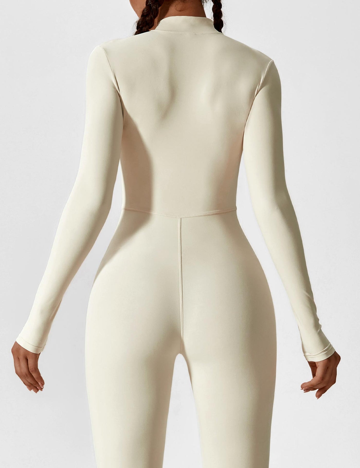 Helga | Stilfuld premium bodysuit med lynlås dame