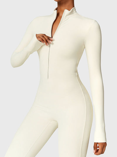 Helga | Stilfuld premium bodysuit med lynlås dame