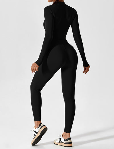 Helga | Stilfuld premium bodysuit med lynlås dame