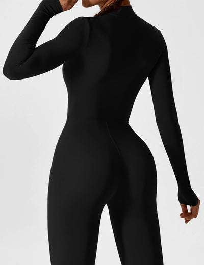 Helga | Stilfuld premium bodysuit med lynlås dame