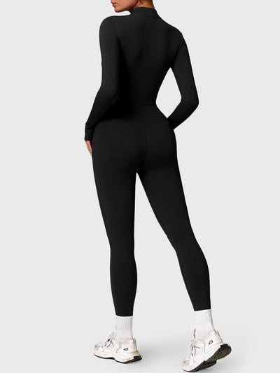 Helga | Stilfuld premium bodysuit med lynlås dame