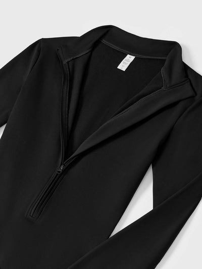 Helga | Stilfuld premium bodysuit med lynlås dame