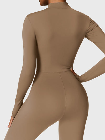 Helga | Stilfuld premium bodysuit med lynlås dame