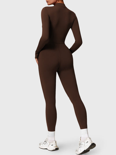 Helga | Stilfuld premium bodysuit med lynlås dame