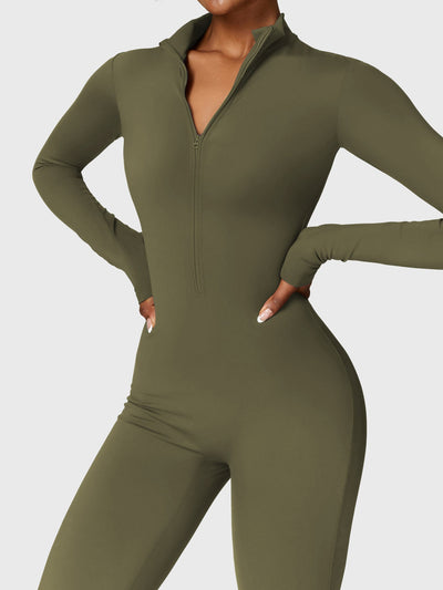 Helga | Stilfuld premium bodysuit med lynlås dame