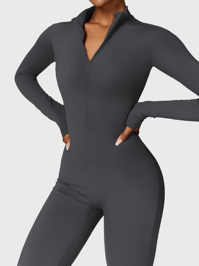 Helga | Stilfuld premium bodysuit med lynlås dame
