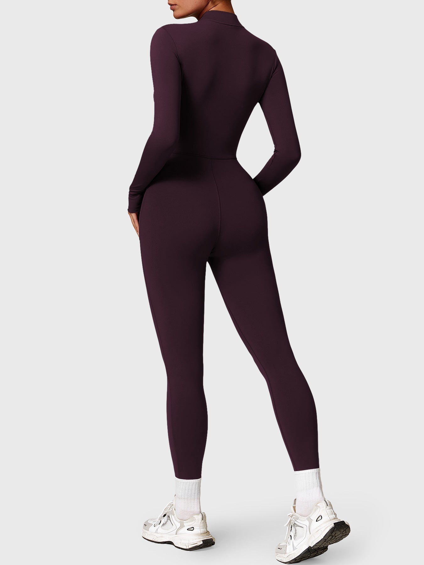 Helga | Stilfuld premium bodysuit med lynlås dame