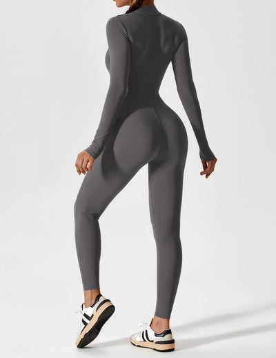 Helga | Stilfuld premium bodysuit med lynlås dame