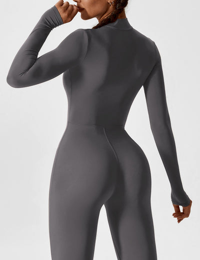 Helga | Stilfuld premium bodysuit med lynlås dame