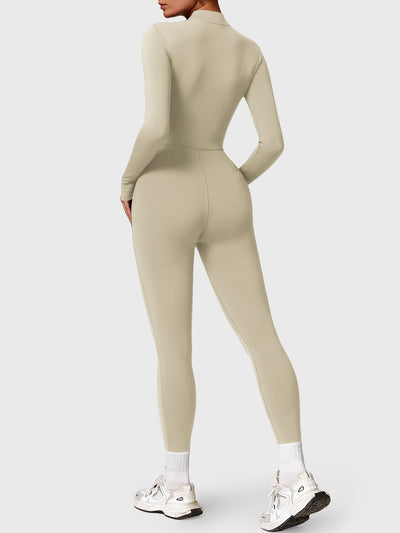 Helga | Stilfuld premium bodysuit med lynlås dame