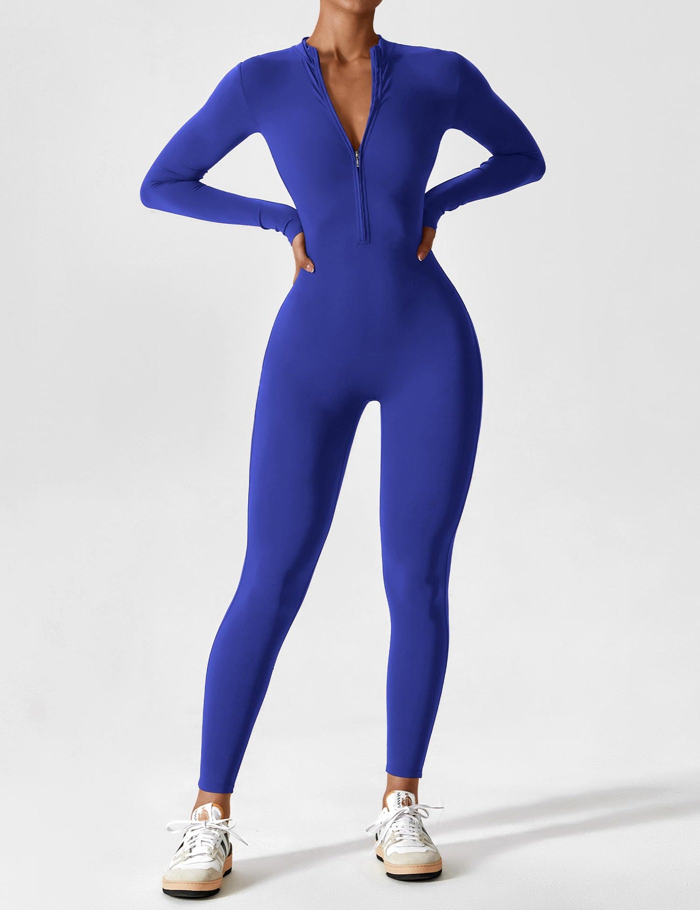 Helga | Stilfuld premium bodysuit med lynlås dame