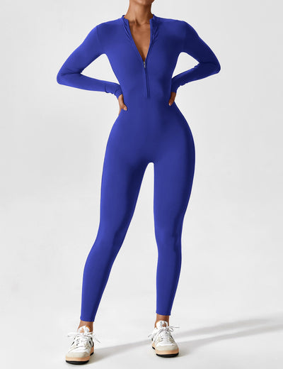 Helga | Stilfuld premium bodysuit med lynlås dame