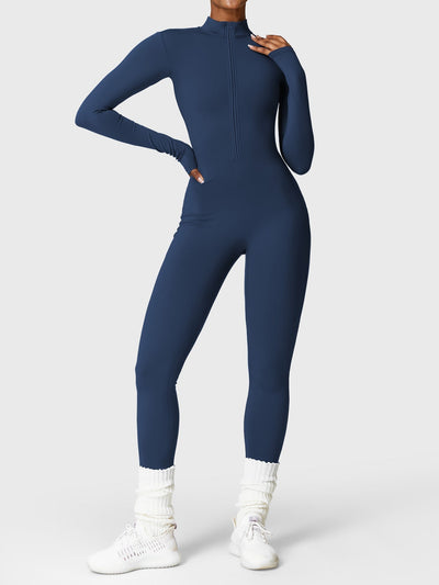 Helga | Stilfuld premium bodysuit med lynlås dame