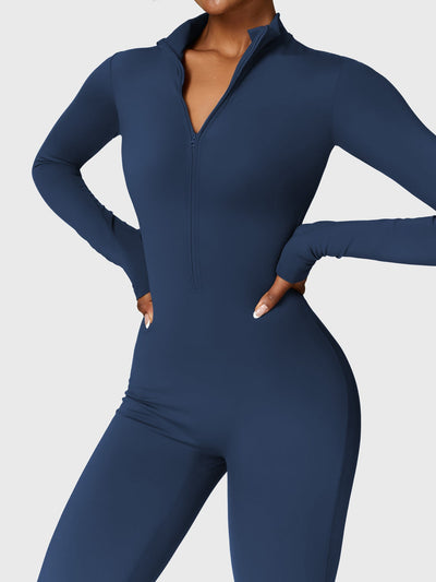 Helga | Stilfuld premium bodysuit med lynlås dame